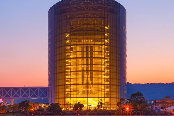 Front of property – evening/night