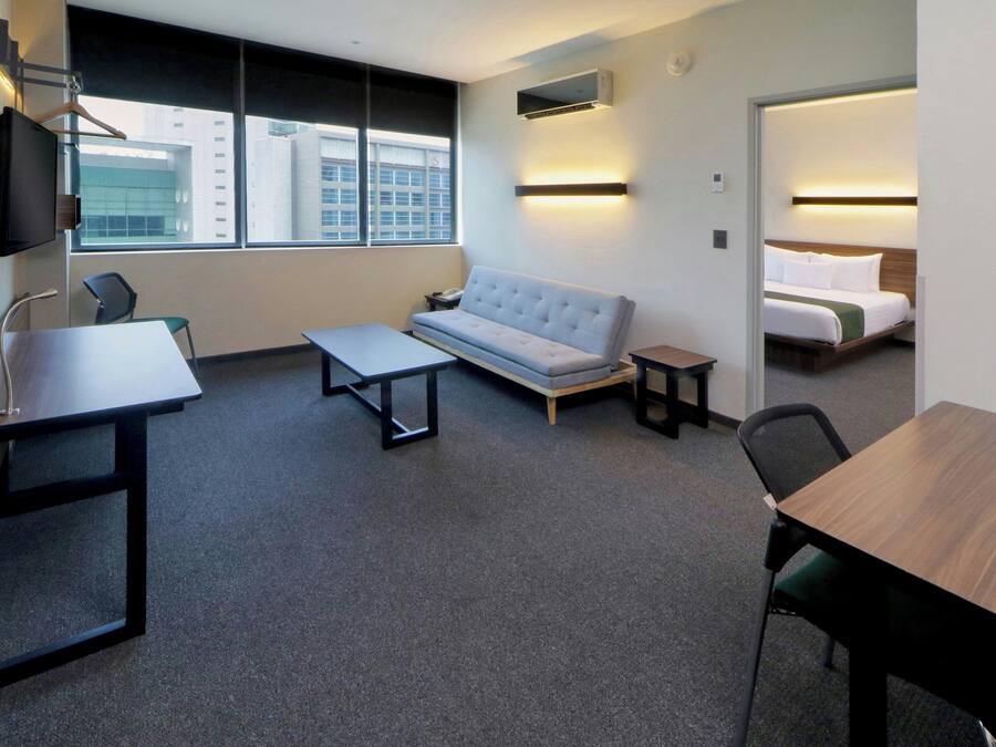 In-room safe, desk, blackout curtains, iron/ironing board