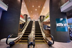 Entrée de l’hébergement