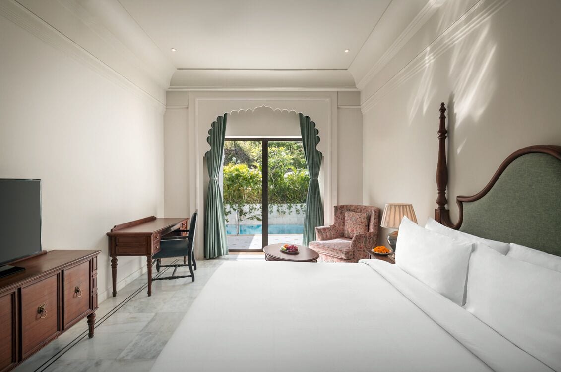 pool suite | 1 bedroom, premium bedding, minibar, in-room safe