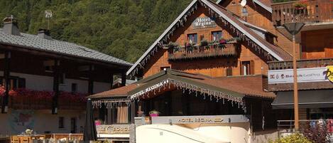 Façade de lâhĂ©bergement