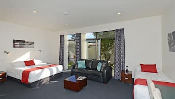 Twin Room (Queen and 1 Single) | Iron/ironing board, cots/infant beds, free WiFi, wheelchair access