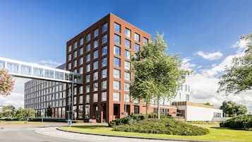 Voorkant van accommodatie