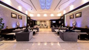 Sala de estar en el lobby