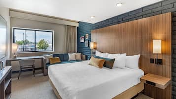 Habitación estándar, 1 cama de matrimonio grande, no fumadores | Sábanas de algodón egipcio y ropa de cama de alta calidad