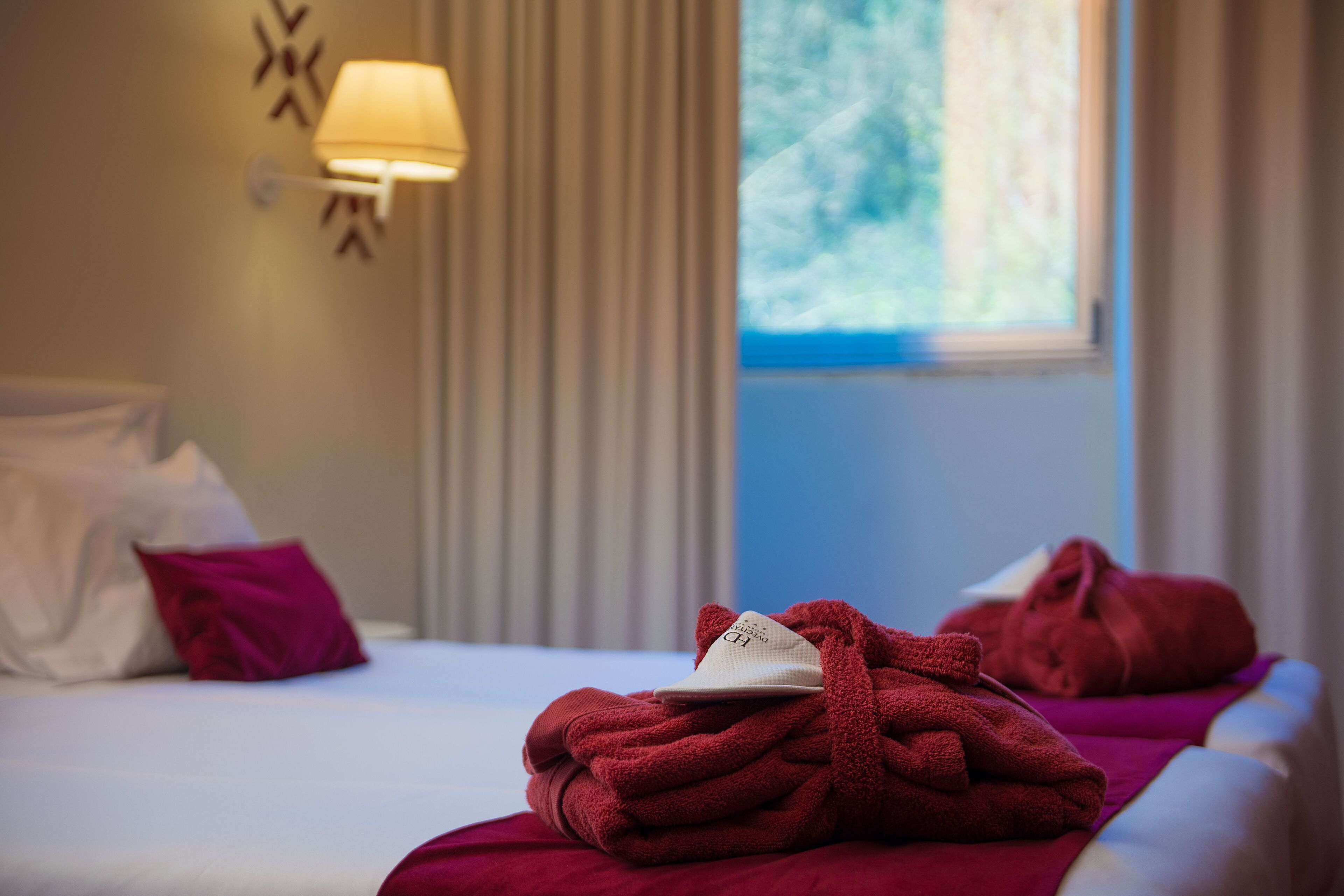 Chambre Supérieure Double ou avec lits jumeaux | Vue de la chambre