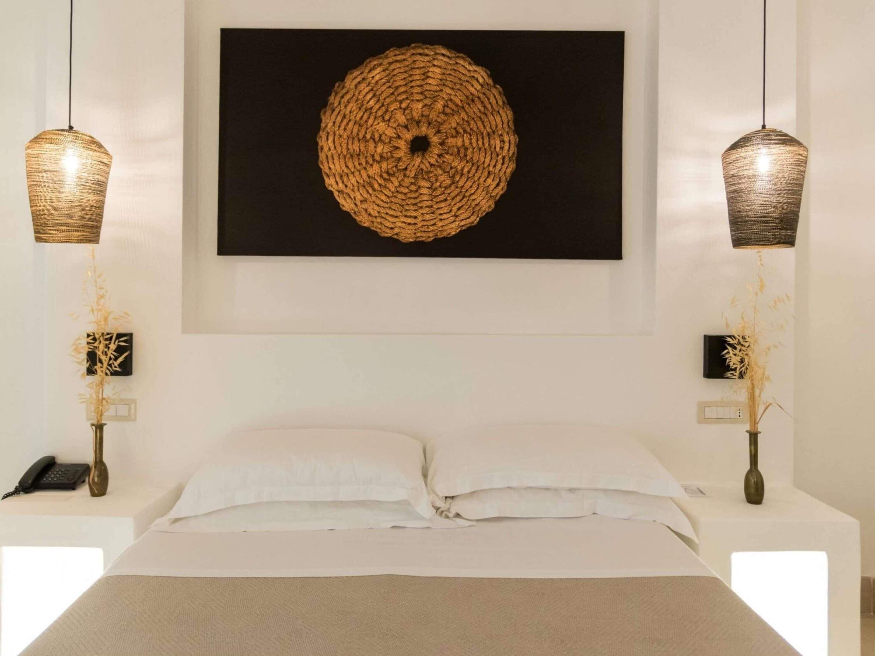 Penthouse Comfort - 1 dubbelsäng - havsutsikt | Minibar, värdeförvaringsskåp på rummet, skrivbord och ljudisolering