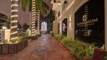 Fachada de la propiedad