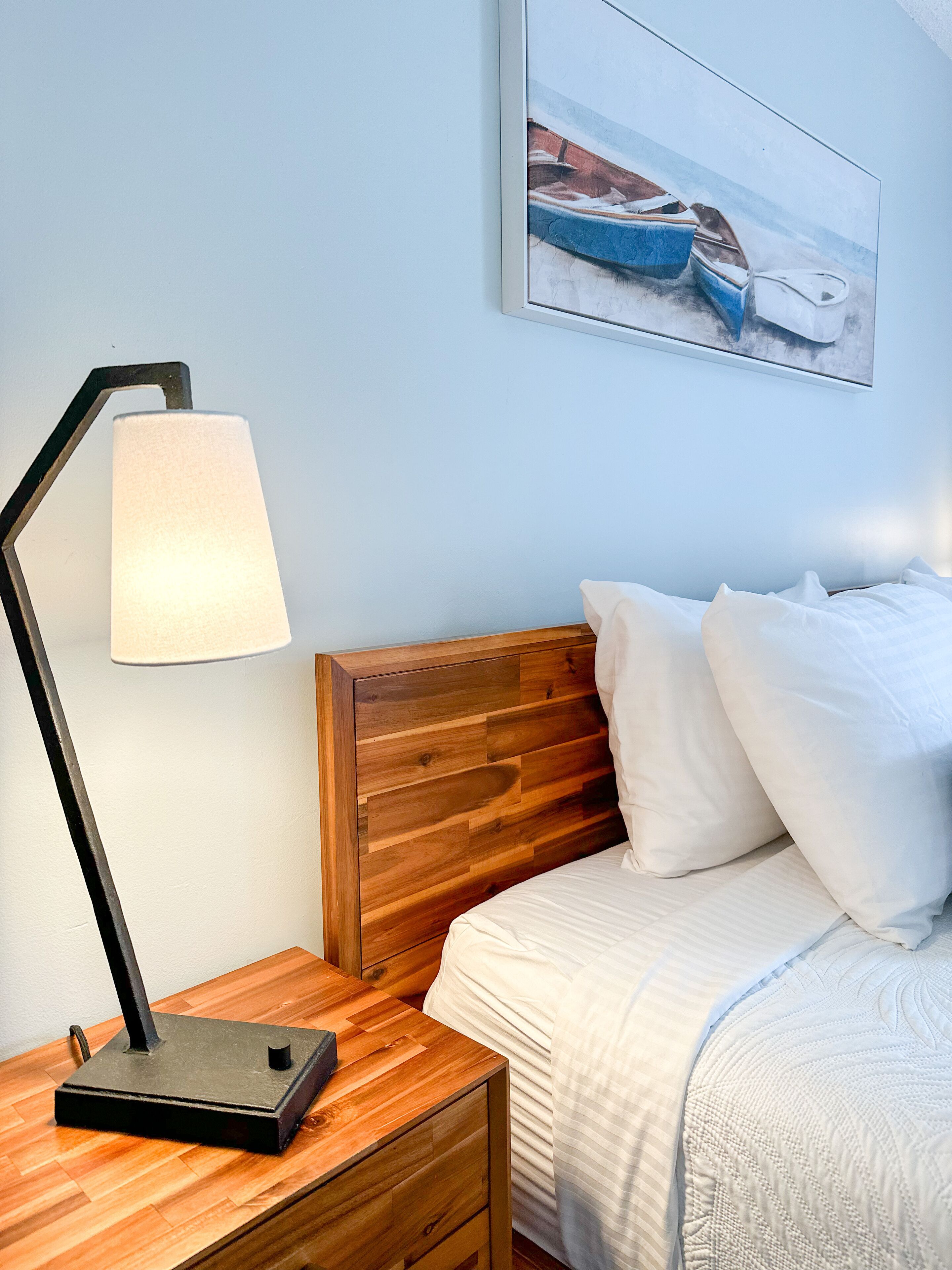 Wifi gratis y ropa de cama 