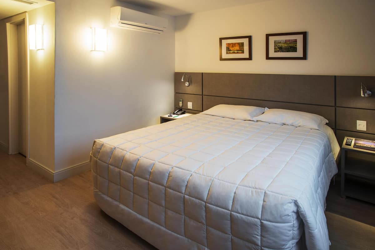 In-room safe, desk, laptop workspace, blackout curtains