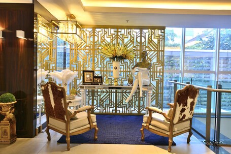 Sala de estar en el lobby