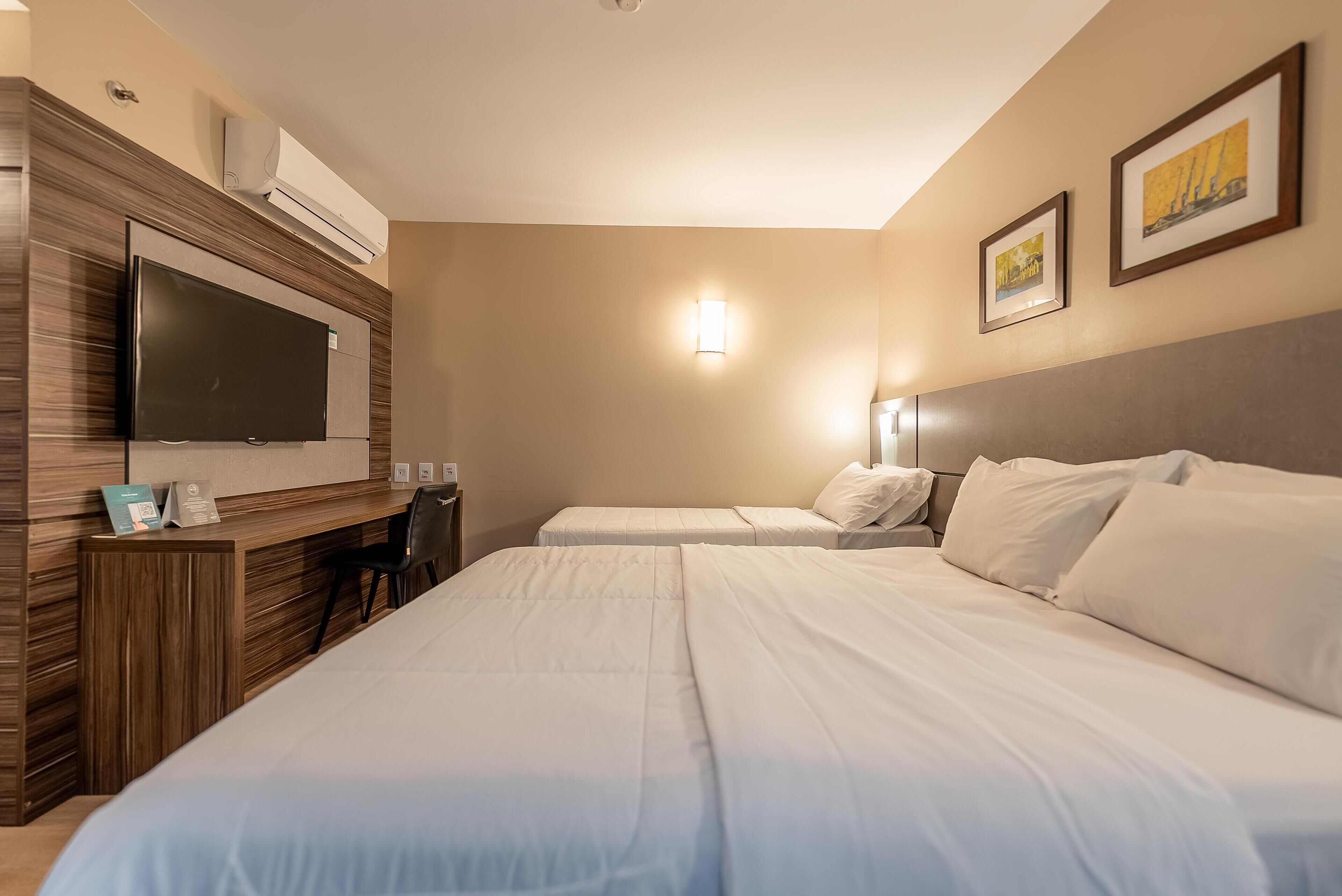 In-room safe, desk, laptop workspace, blackout drapes