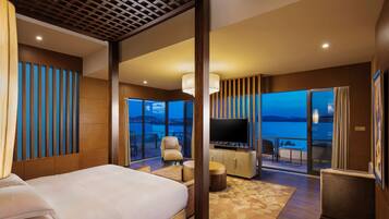 Phòng Suite Presidential, 1 giường cỡ king | Bộ đồ giường cao cấp, minibar, két bảo mật tại phòng