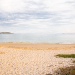 Basic Chalet, 1 Double Bed | Beach/ocean view