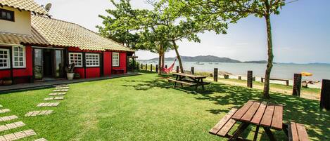 Overnatningsstedets facade