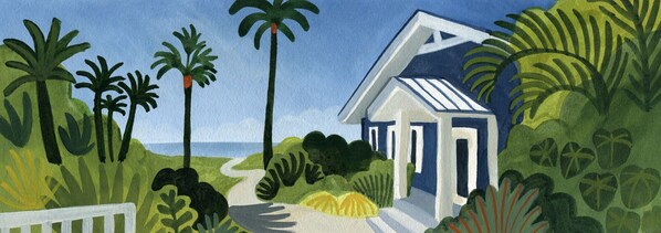 Fachada da propriedade