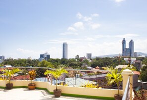 Uitzicht vanuit accommodatie