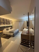 Minibar, in-room safe, desk, blackout curtains