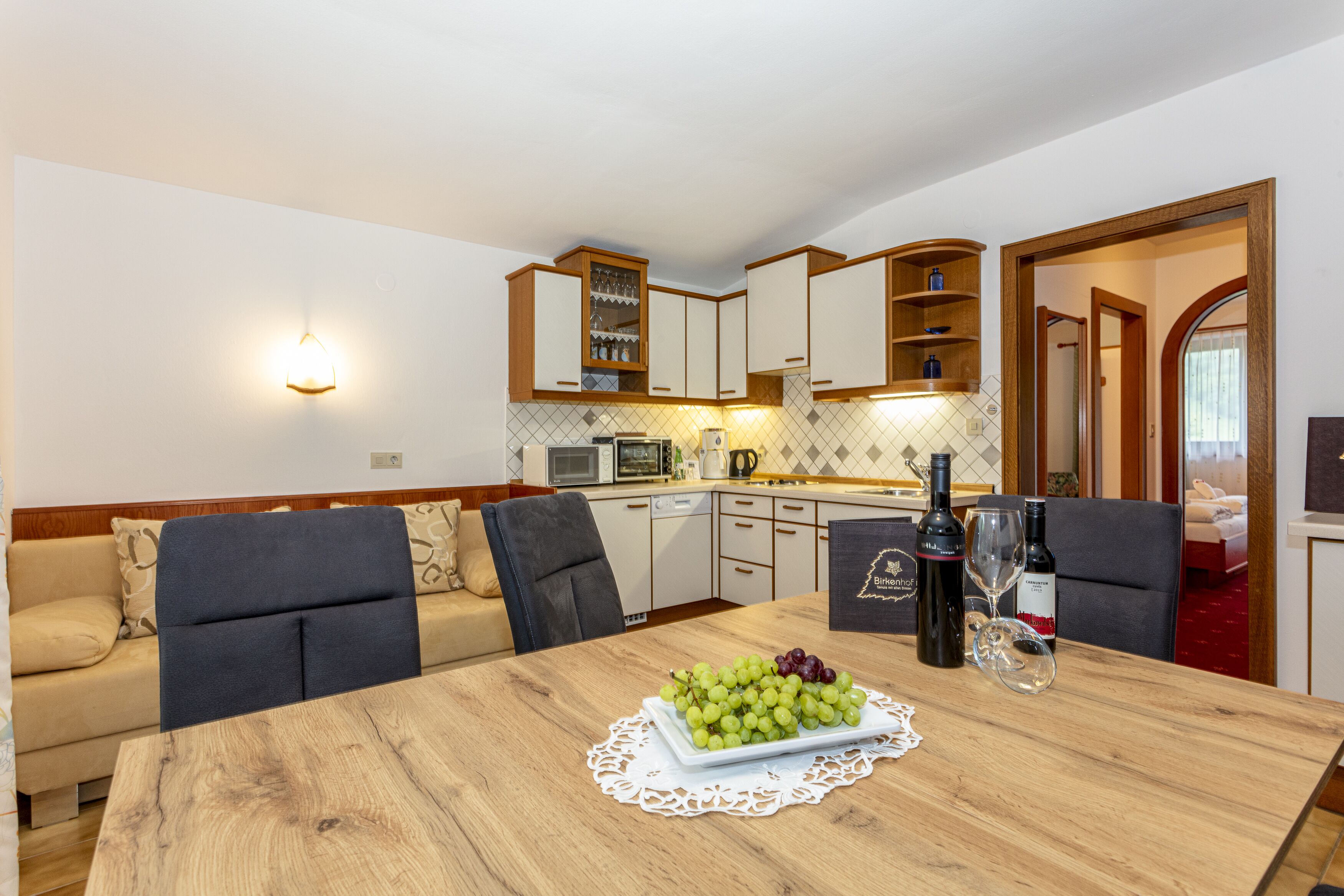 comfort condo, 2 bedrooms, balcony, mountain view (birkenblatt, incl. cleaning fee) | living area | flat-screen tv