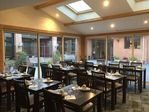 Daily buffet breakfast (EUR 15 per person)