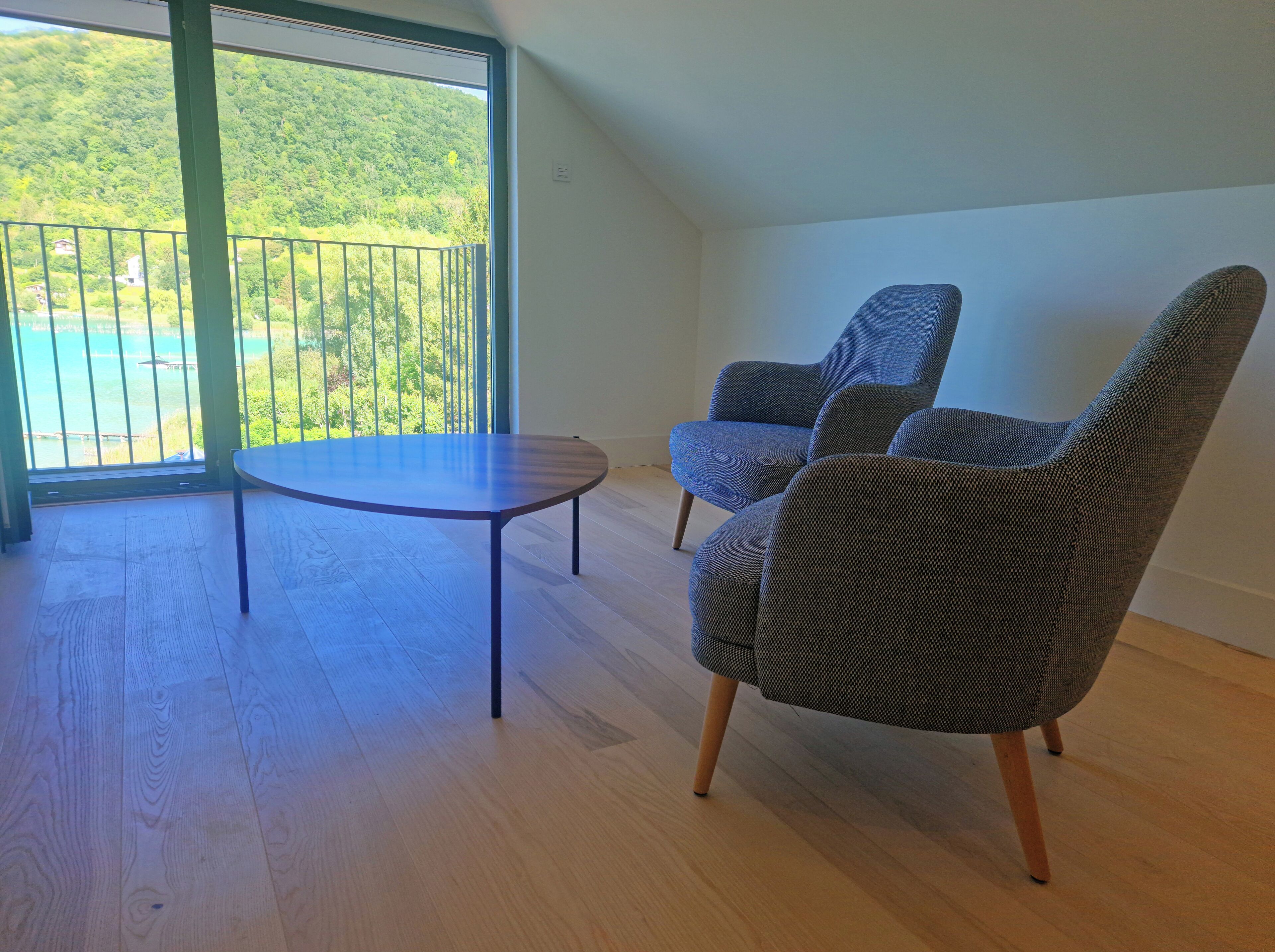 honeymoon room, 1 king bed with sofa bed, balcony, lake view | 1 bedroom, egyptian cotton sheets, premium bedding