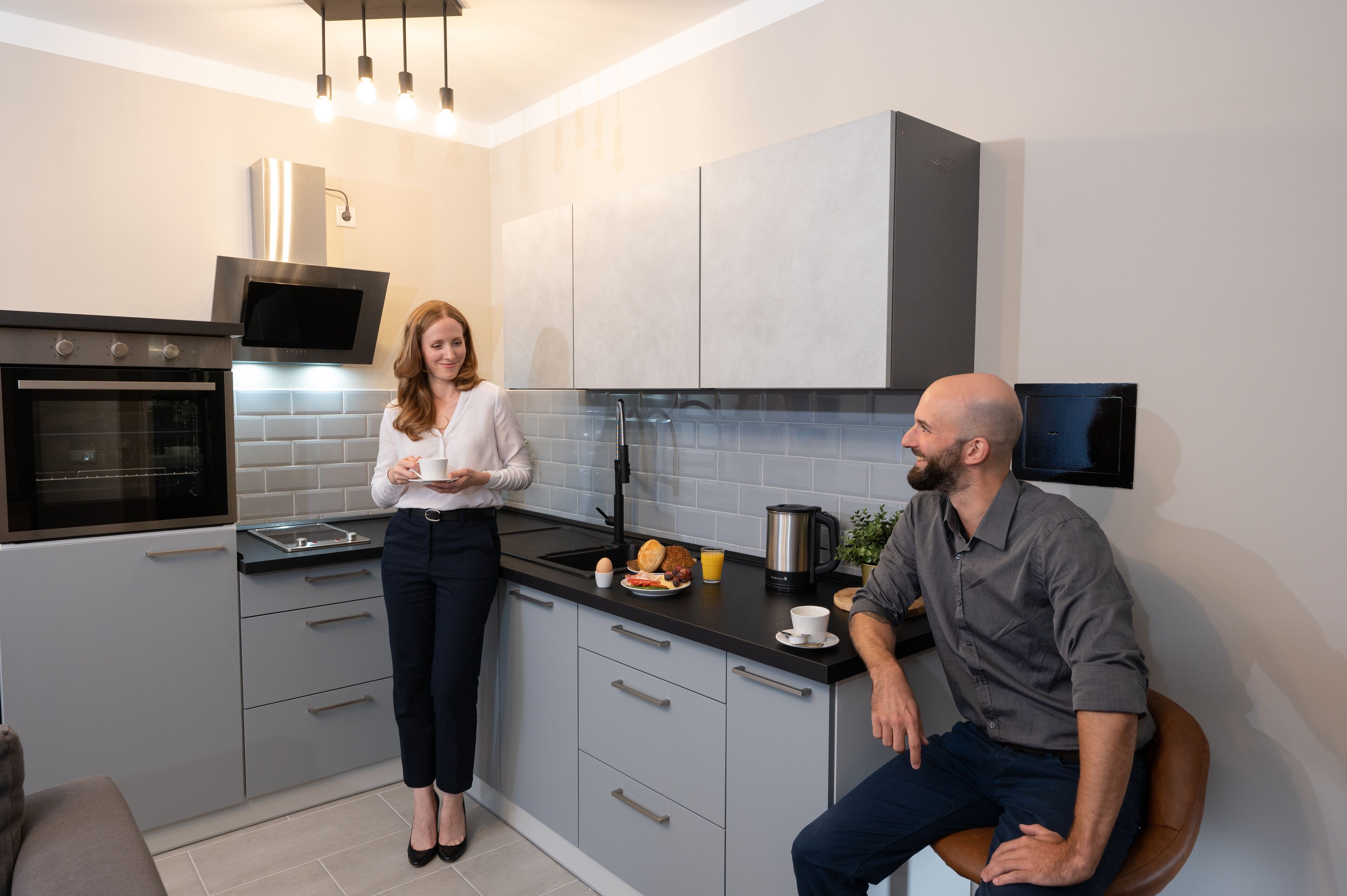 premium condo, kitchen | private kitchen | microwave