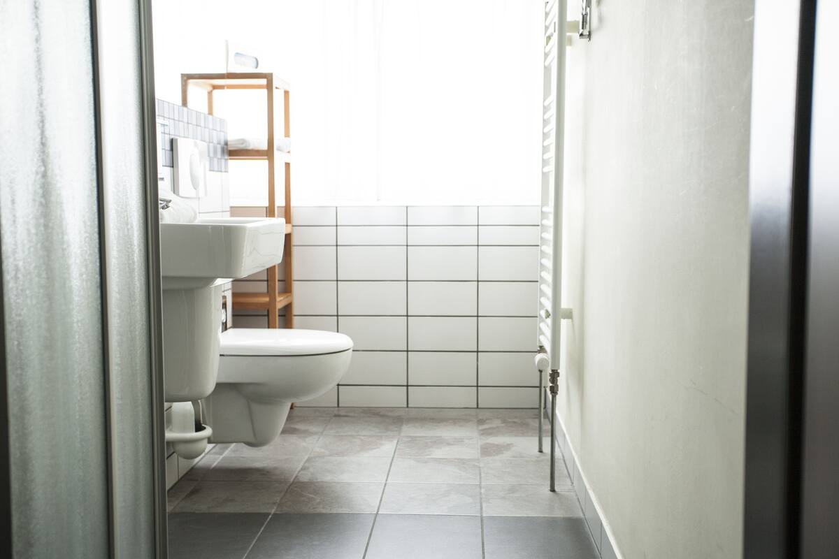 shower, free toiletries, hair dryer, bathrobes