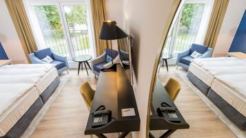 Comfort Double Room | In-room safe, individually furnished, desk, blackout drapes