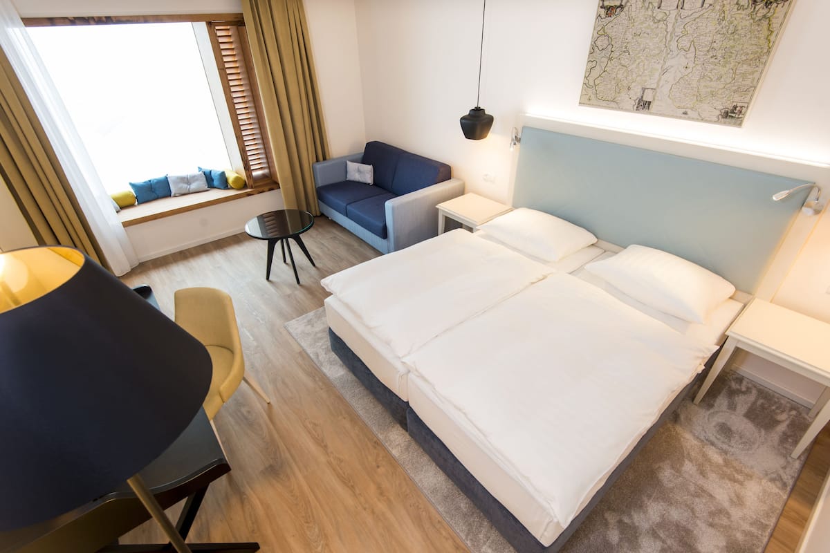 Deluxe Double Room | In-room safe, desk, blackout curtains, soundproofing
