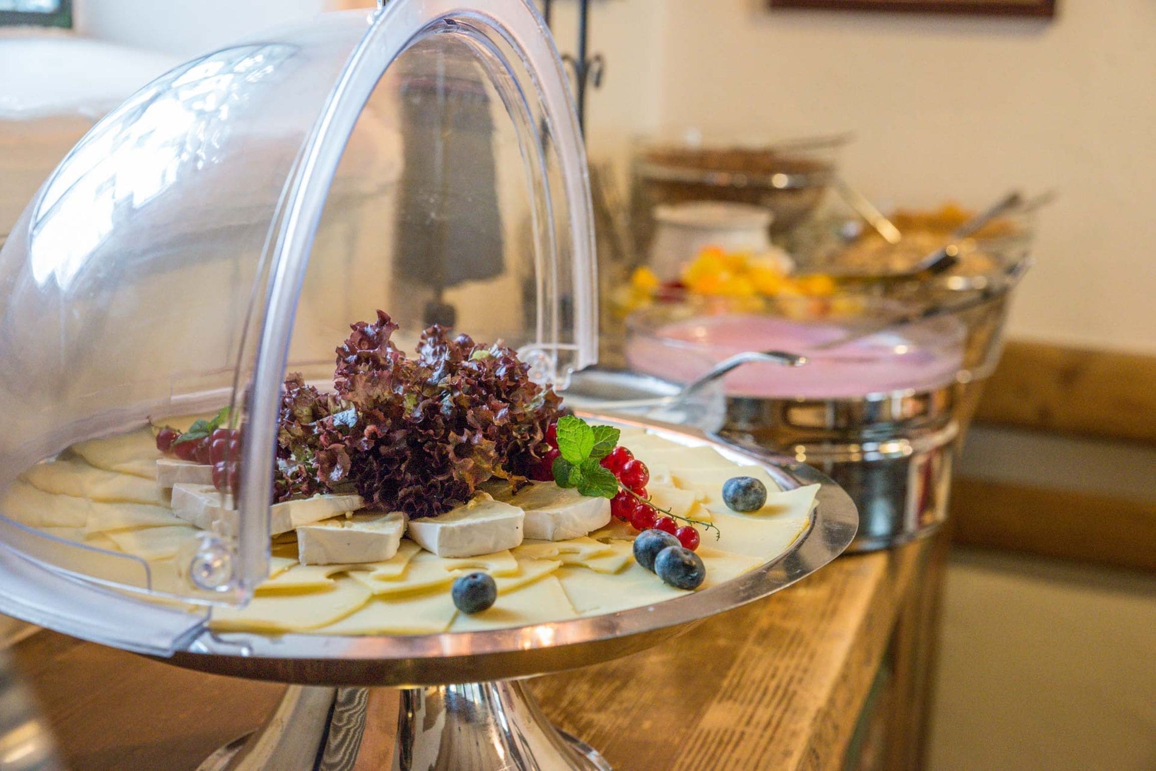 daily buffet breakfast (eur 19 per person)