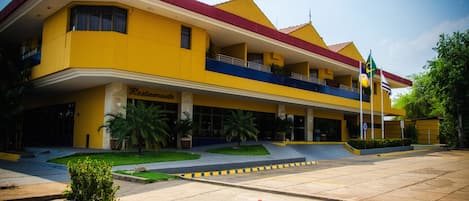 Fassade der Unterkunft