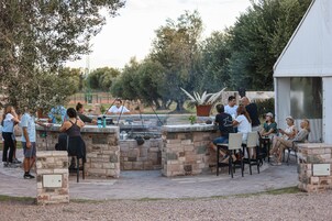 Lunch, dinner served; Argentinean cuisine, garden views 
