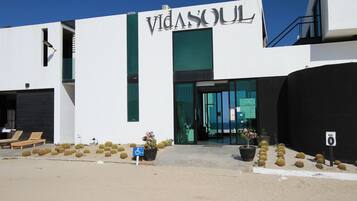 Entrada de la propiedad