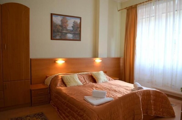 Blick von der Unterkunft