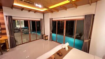 Family 2 Bedrooms with Pool Villas | 2 bedrooms, in-room safe, individually decorated, desk
