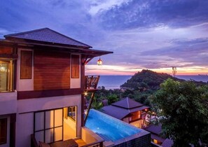 2 Bedrooms Pool Villas Sea View | Vue sur la plage/l’océan
