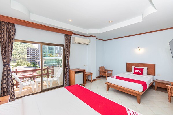 Kolmen hengen deluxe-huone | Näkymä huoneesta