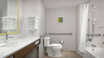 Dusj på badet