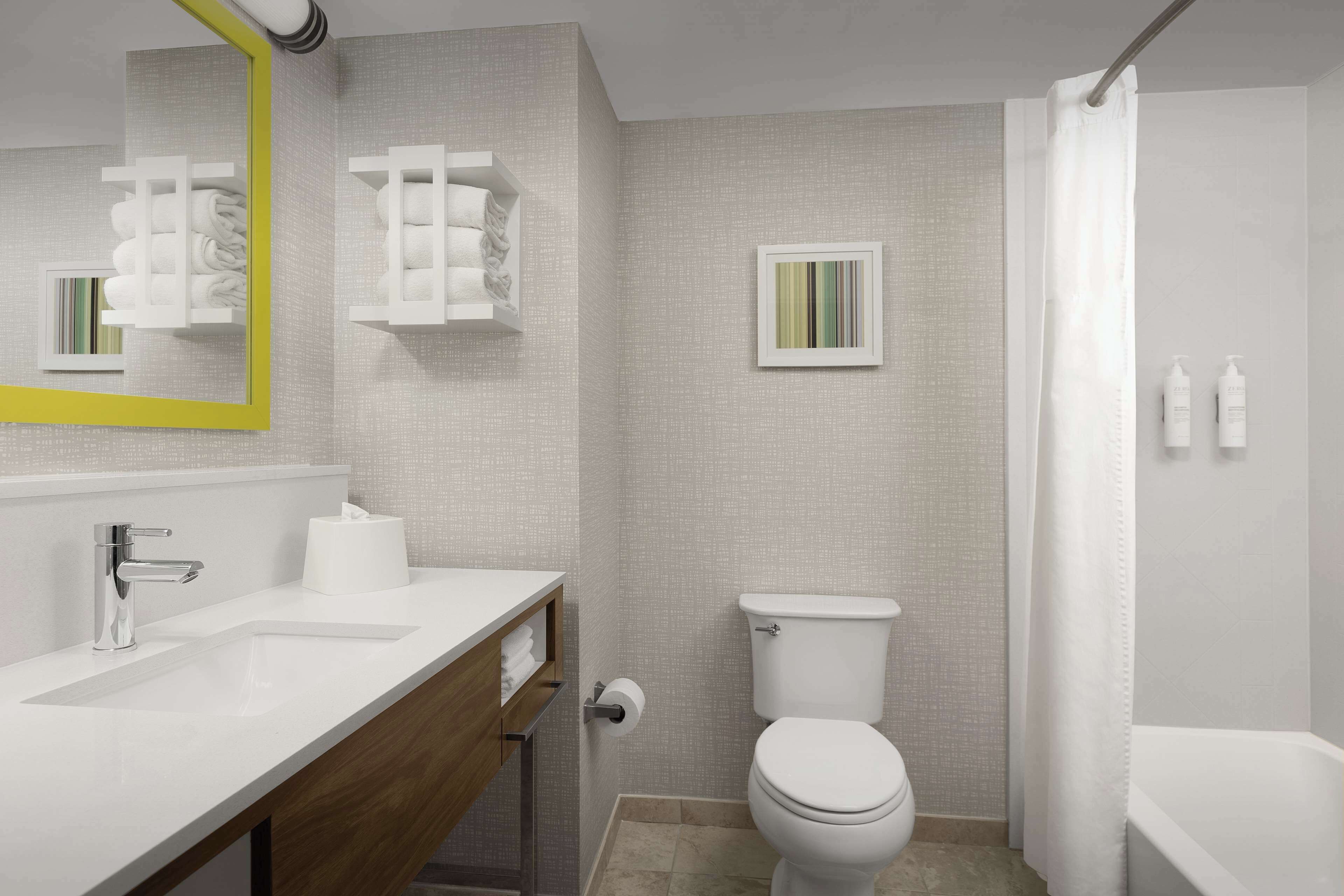 free toiletries, hair dryer, towels, soap