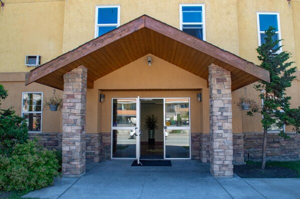 Façade de l’hébergement