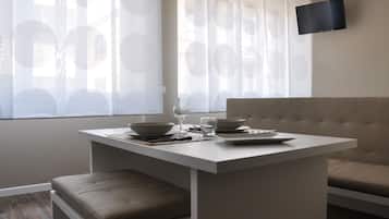 Superior Studio | Premium bedding, down comforters, in-room safe, blackout drapes