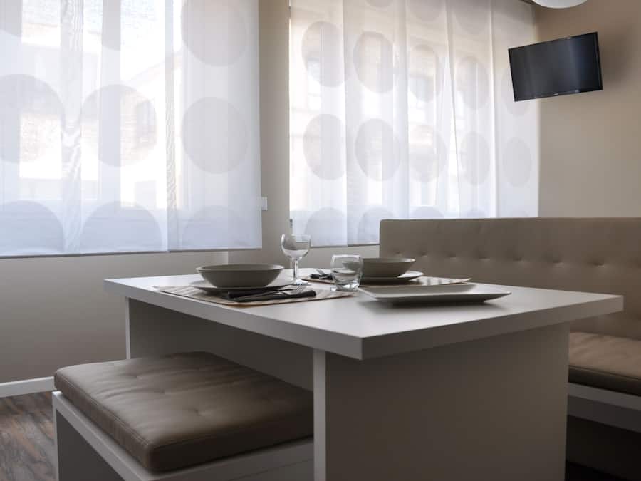 Superior Studio | Premium bedding, down duvets, in-room safe, blackout curtains