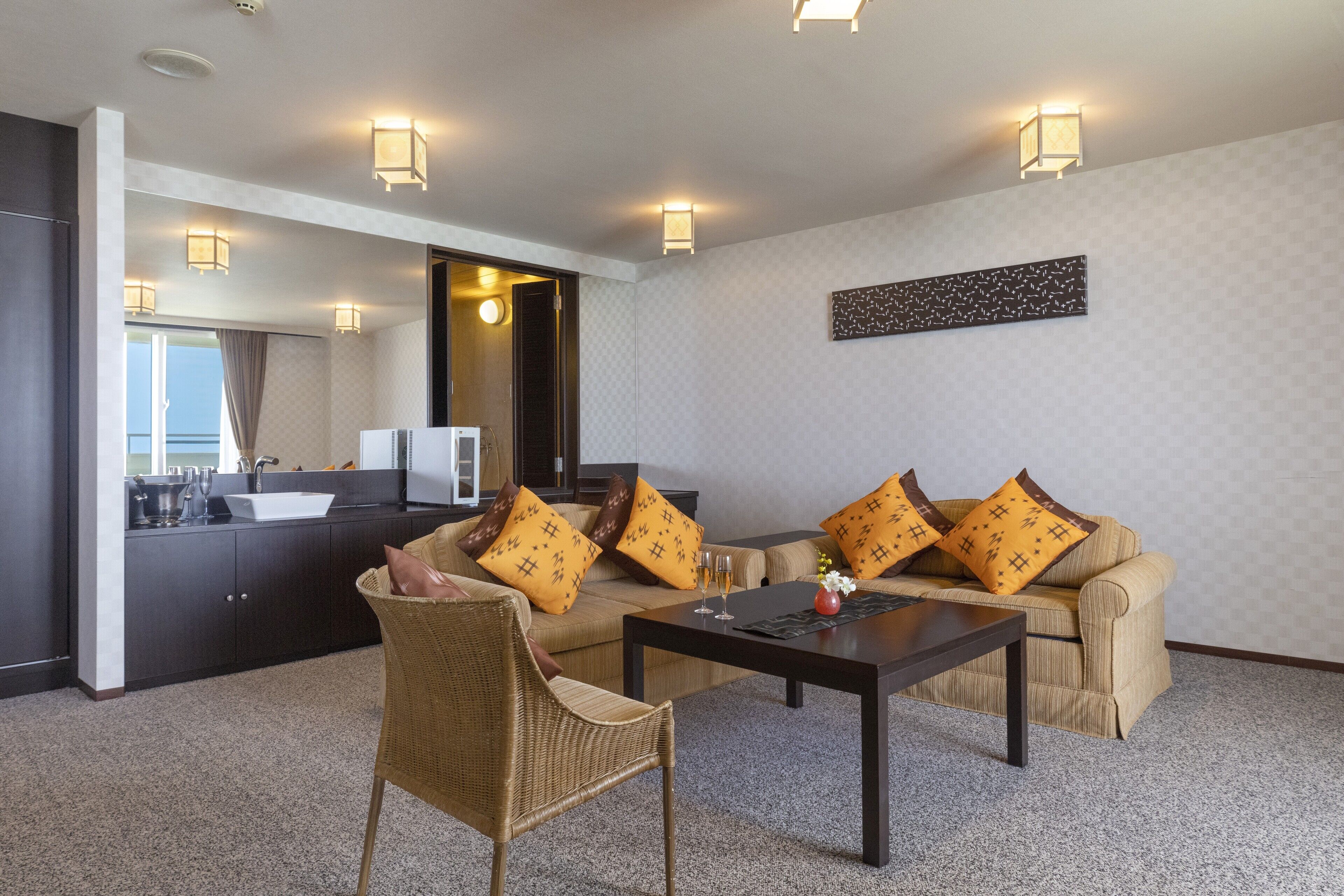 cypress suite, non smoking, ocean view | in-room safe, blackout curtains, soundproofing, iron/ironing board