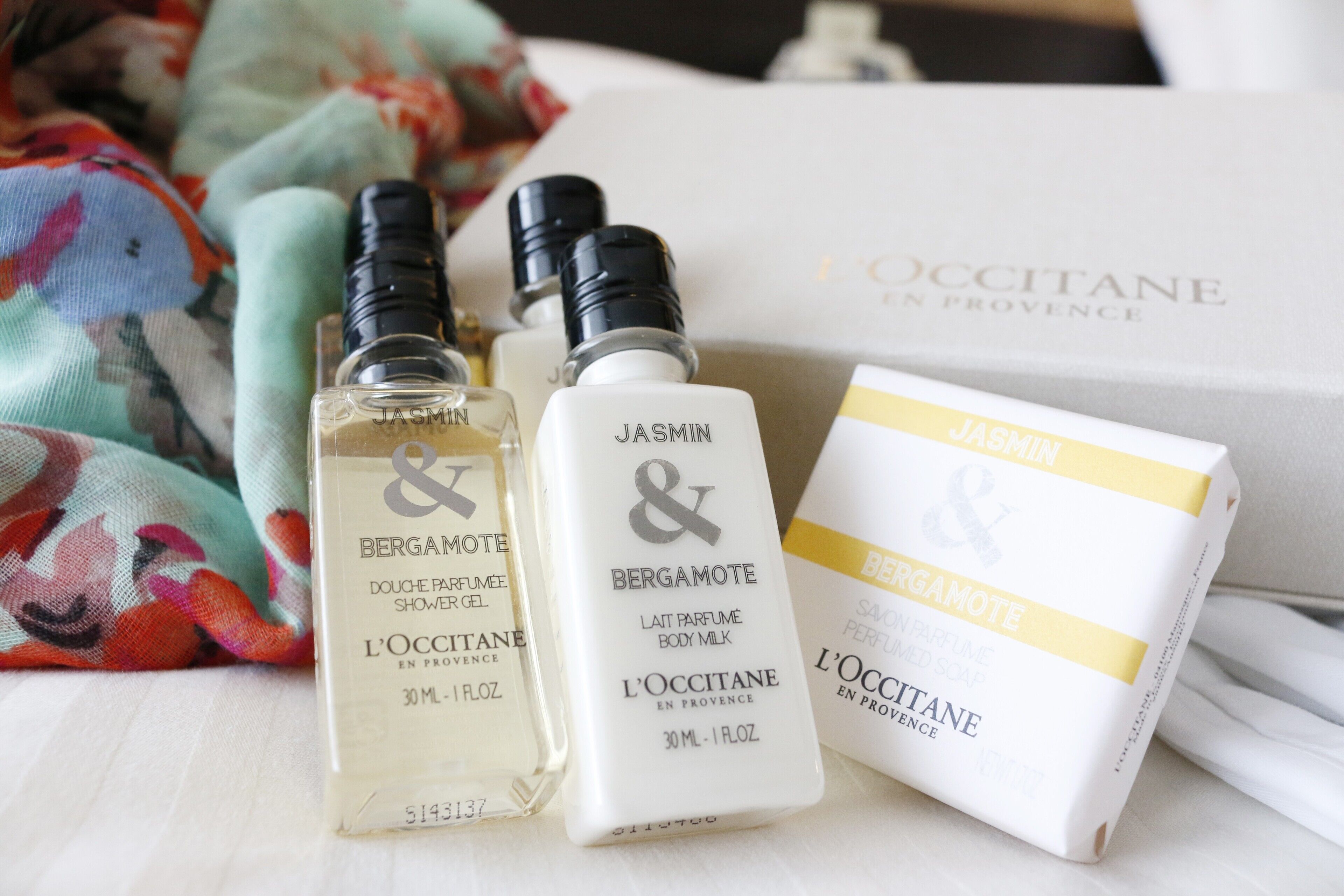 combined shower/bathtub, deep-soaking bathtub, designer toiletries