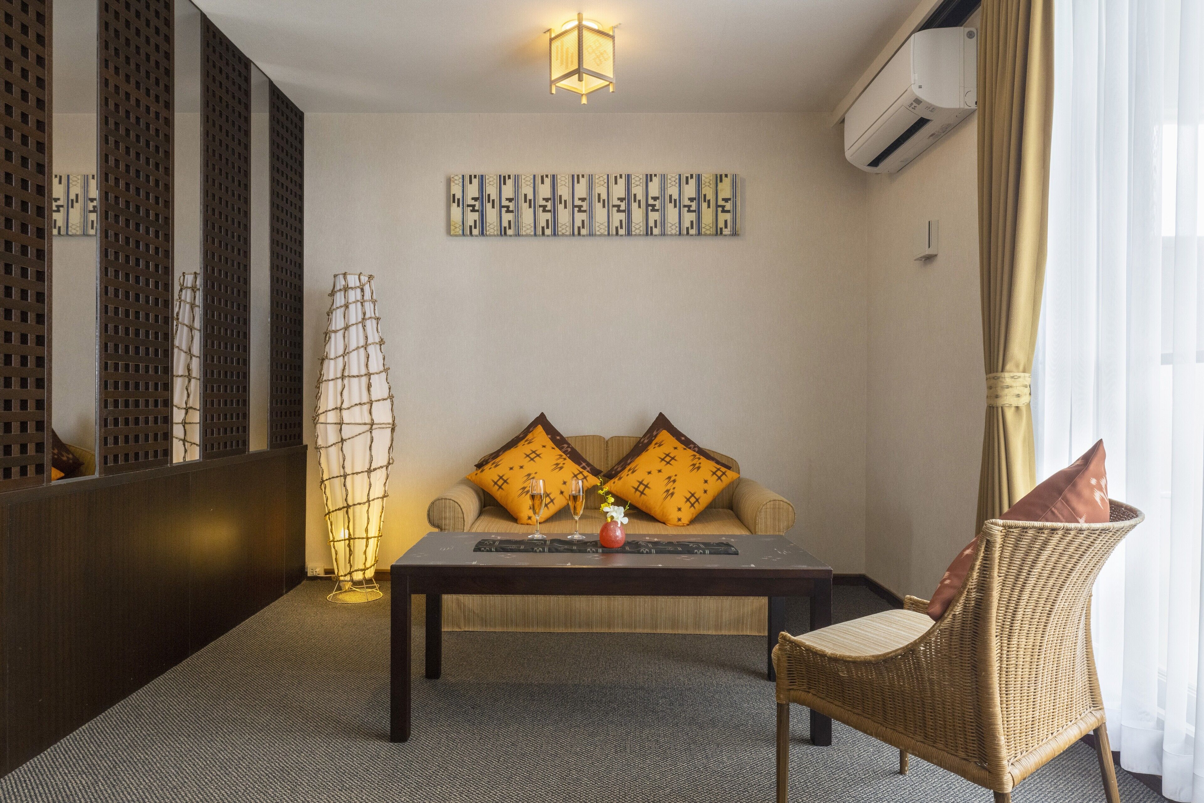 kumejima tsumugi, non smoking | in-room safe, blackout curtains, soundproofing, iron/ironing board