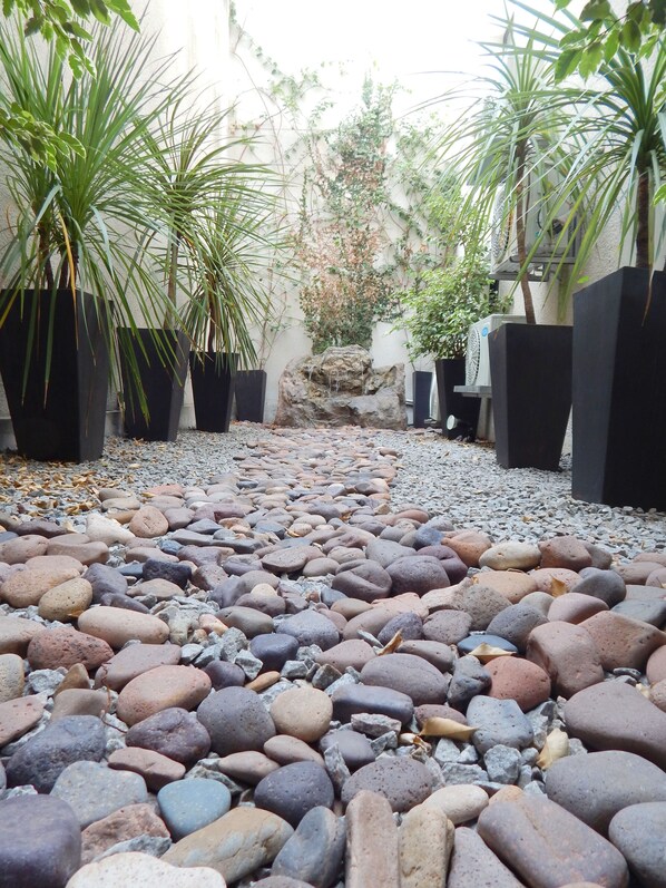 Vue depuis l’hébergement