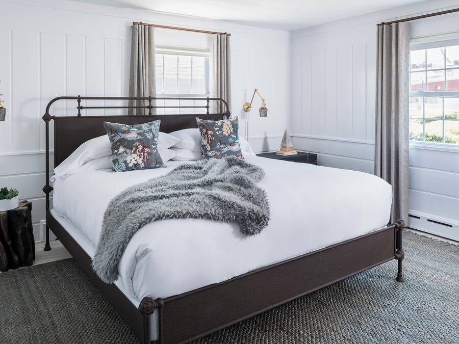 Literie de qualité supérieure, rideaux occultants