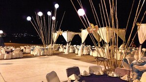 Área de bodas al aire libre