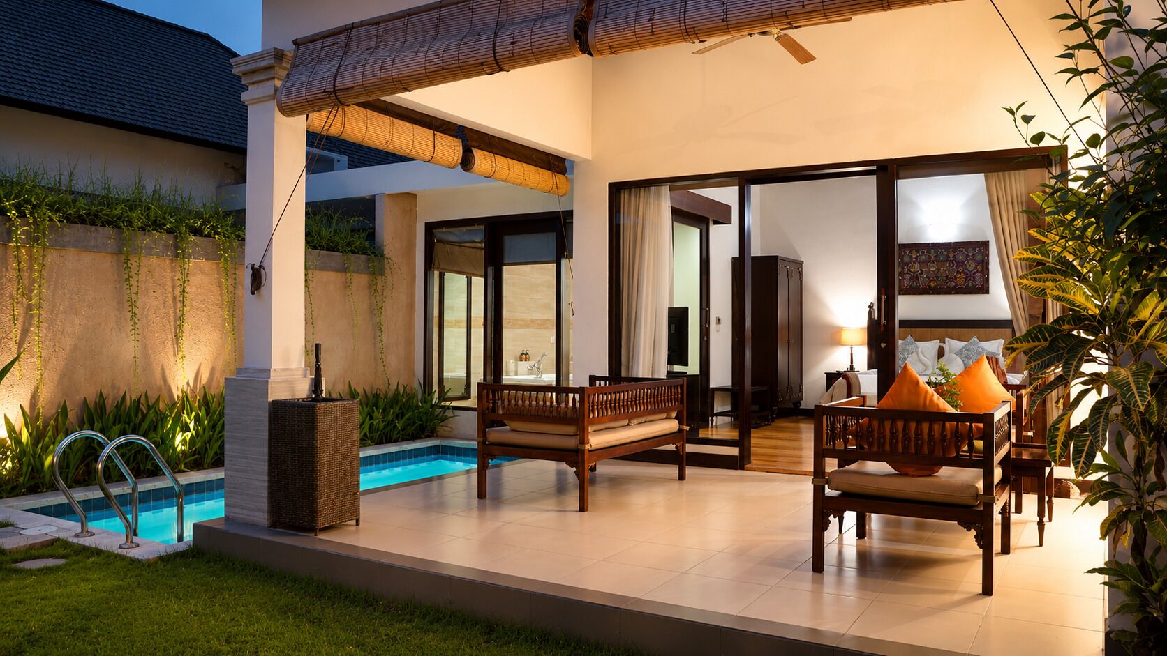 Courtyard view