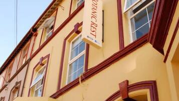 Fassade der Unterkunft